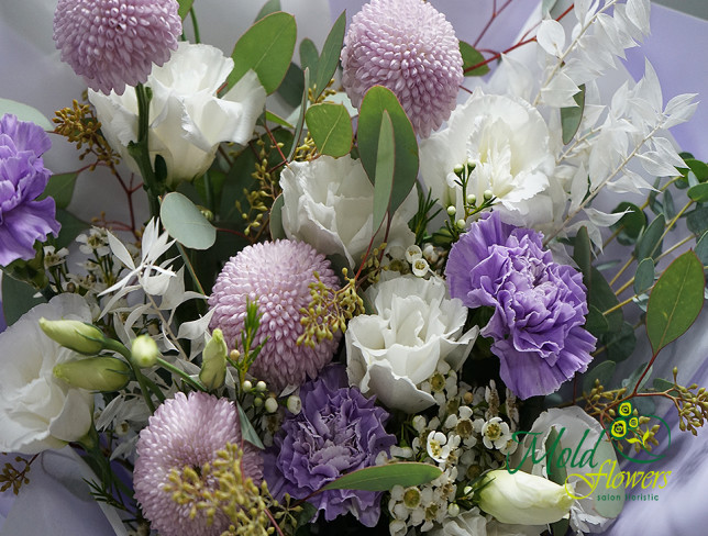 Bouquet White Purple photo